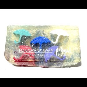 APRIL SHOWERS VEGETABLE GLYCERIN BAR SOAP handmade